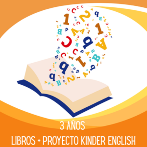 Libros + Proyecto Kinder English 3 Años