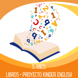 Libros + Proyecto Kinder English 5 Años
